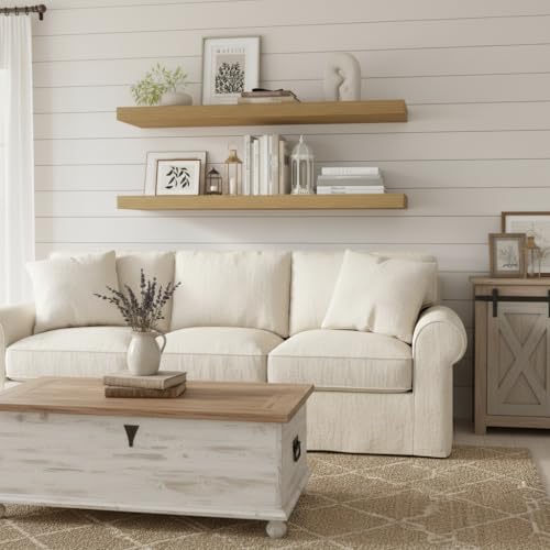 Deep Floating Shelves 36x12” Set of 2 (2 Count)