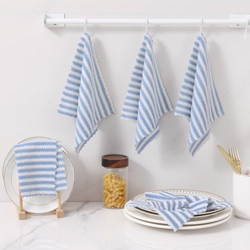 12 Pack Coral Velvet Dish Cloths (12 Count)