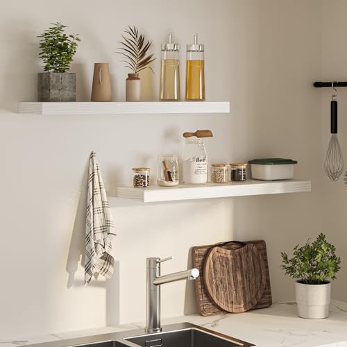 Floating Shelves for Wall (2 Count)