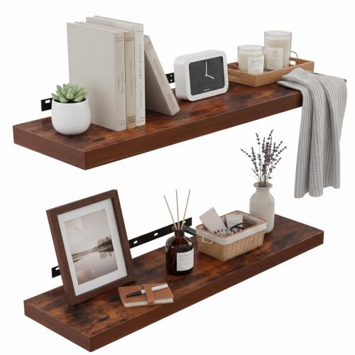 Floating Wall Shelves (2 Count)