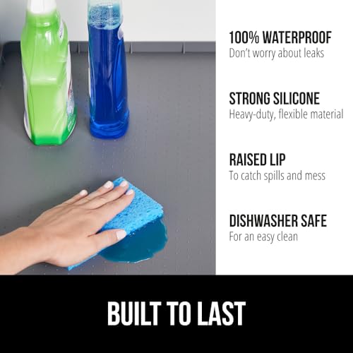 Waterproof Silicone Under Sink Mat (2.9 Sq Ft)