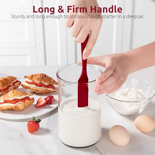 Skinny Silicone Jar Spatula Scraper