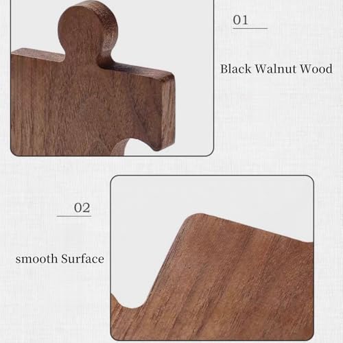 Wood Coasters Table Walnut Coaster Set of 4 Wooden Coaster Set (4 Count)