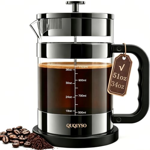 French Press Coffee Maker 51oz