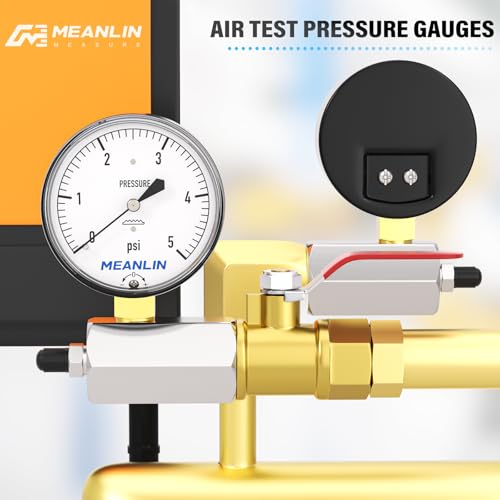 0 5Psi Diaphragm Type Capsule Low Pressure Gauge with 3
