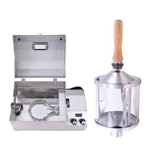 450g direct fired heating nut roaster barista coffee roaster machine home Roasting Machine electric coffee bean roaster grain dryer 110V Stainless steel shell sturdy and durable