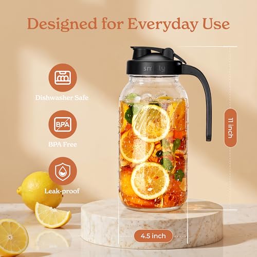 64 oz Mason Jar Pitcher