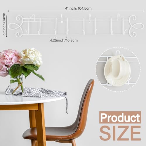 2 Pcs Tea Cup & Saucer Display Rack Stands (2 Count)