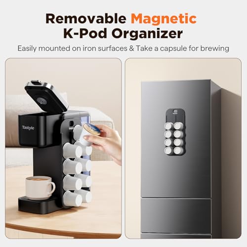 Hot & Iced Coffee Maker with Magnetic K