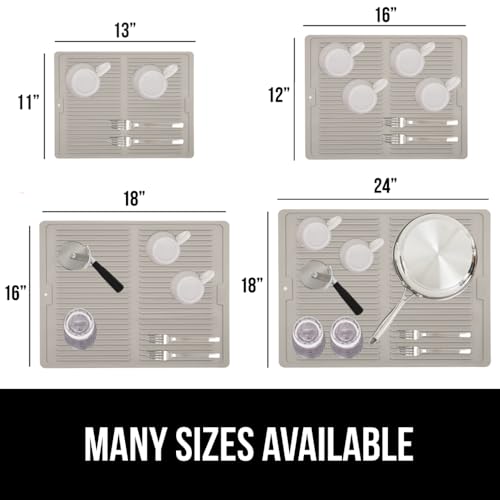 Patented BPA Free Silicone Dish Drying Mat