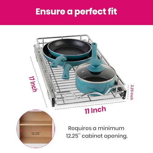 HOLD N' STORAGE Pull Out Cabinet Organizer