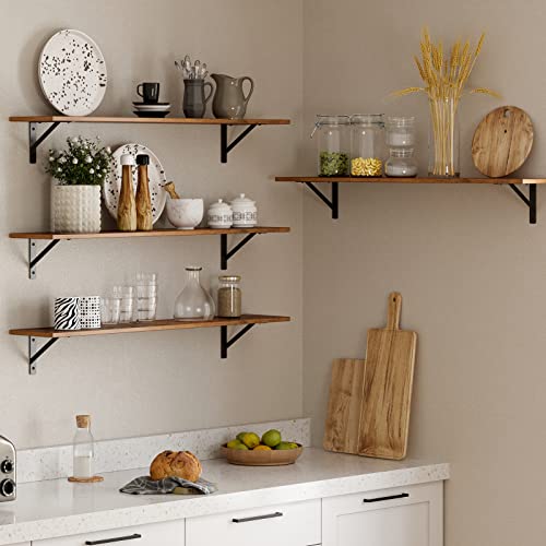 Long Wall Shelves (4 Count)
