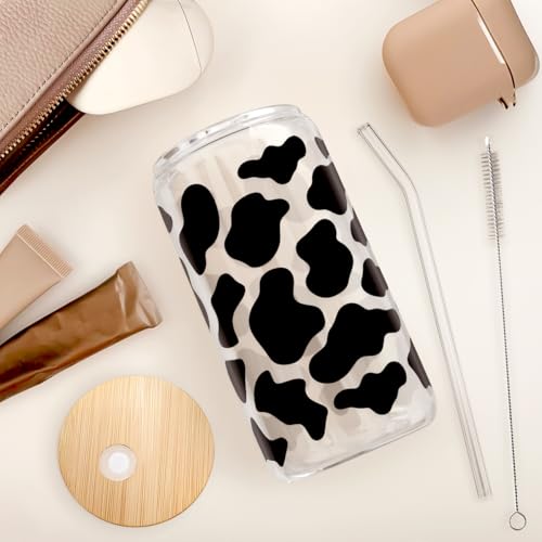 Cow Glass Can
