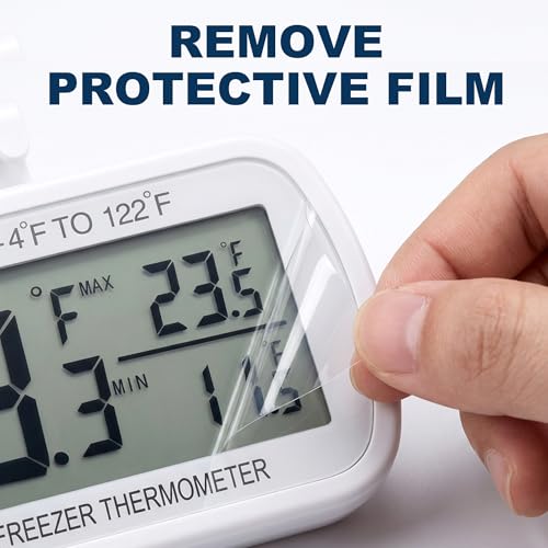 Waterproof Refrigerator Fridge Thermometer (2 Count)