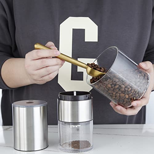 Stainless Steel Long Hollow Handle Coffee Scoop