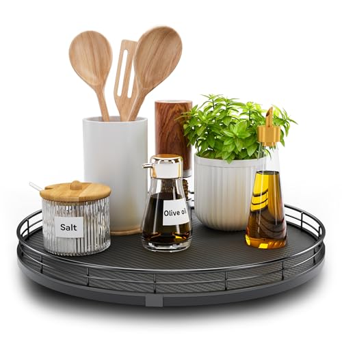 13" Lazy Susan Turntable Organizer for Table Top