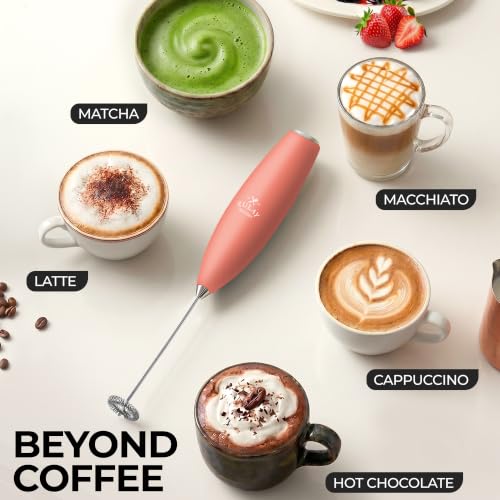 Zulay Powerful Milk Frother for Coffee with Upgraded Titanium Motor