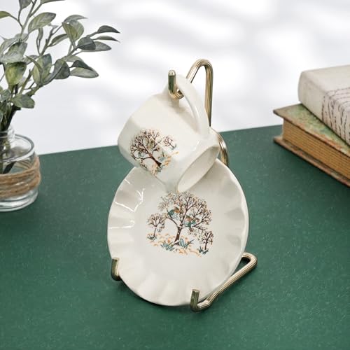 Demi tasse Gold (3 Count)