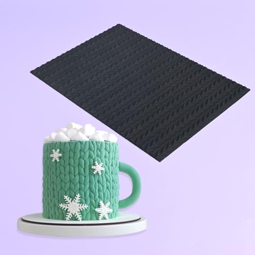 Silicone Lace Cake Molds Reusable Fondant Embossing Mats for Cake Decorating