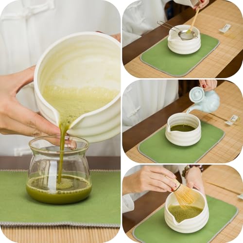 Yeemous 7 Pcs Matcha Whisk Set (7 Count)