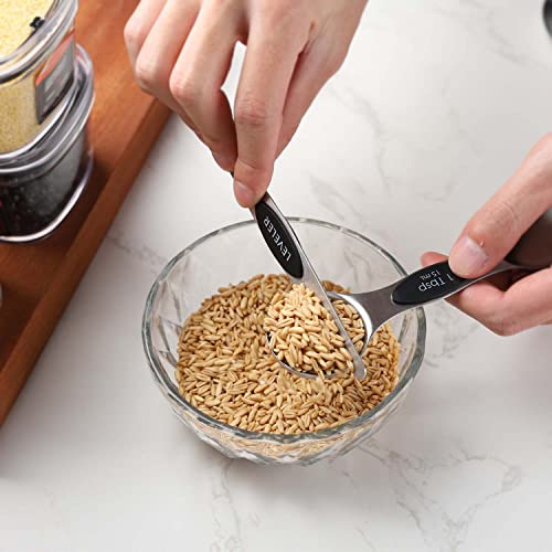 Magnetic Measuring Cups and Spoons Set Stainless Steel Measuring Cup&Spoon