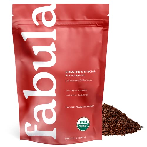 Coffee Half Caff Medium Roast Freshly Ground (12 Ounce)