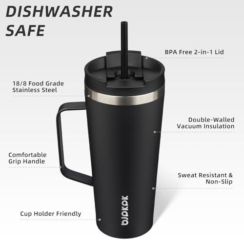22oz Insulated Tumbler with Handle