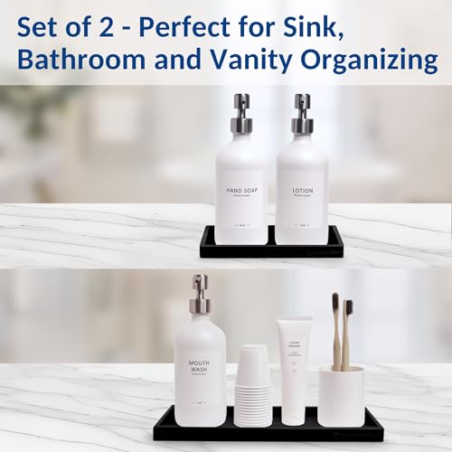 Countertop & Vanity Silicone Tray (2 Count)