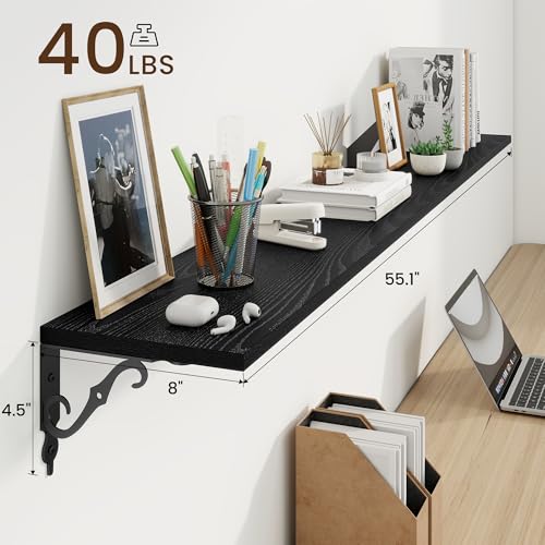 Floating Shelves for Wall Decor (2 Count)