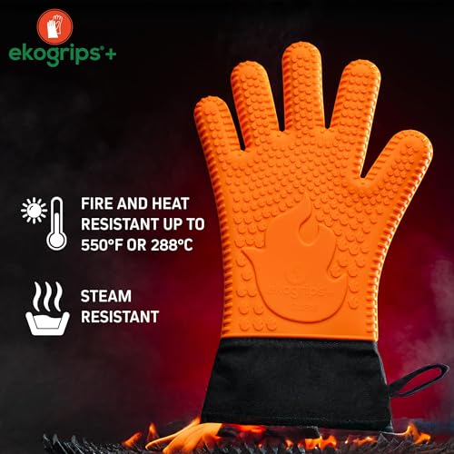 Ekogrips®+ Oven Gloves with Fingers (2 Count)