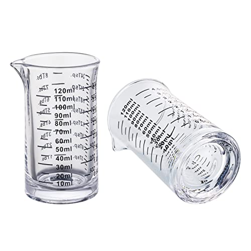 Ackers 4 Oz Glass Measuring Cup (2 Count)