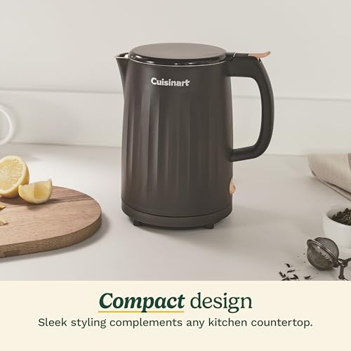 Soho 1 Liter Double Wall Electric Hot Water Kettle