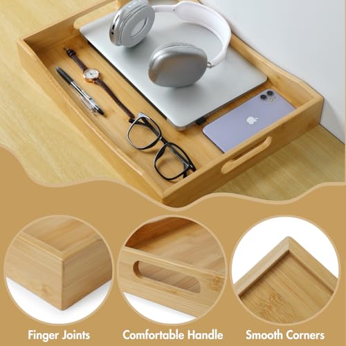 Bamboo Serving Tray with Handles