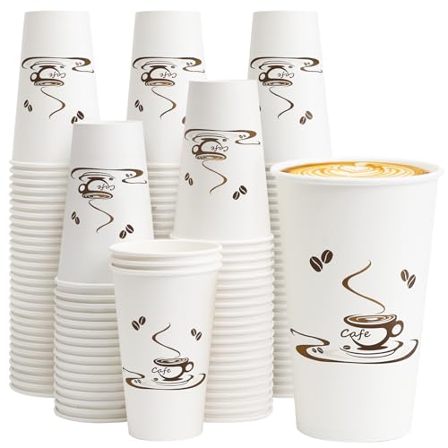 180 Pack 16 oz Coffee Cups (180 Count)