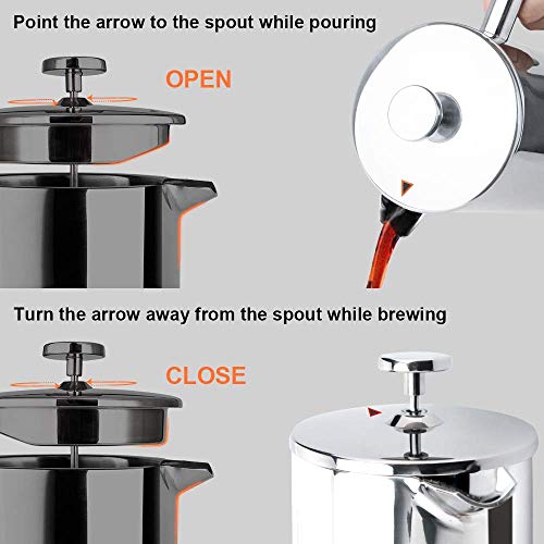 French Press Coffee Maker (50 Ounce)