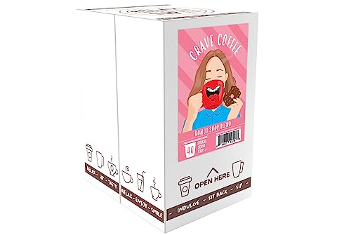 Donut Shop Medium Roast Coffee Pods for Keurig K Cup Brewers (40 Count)