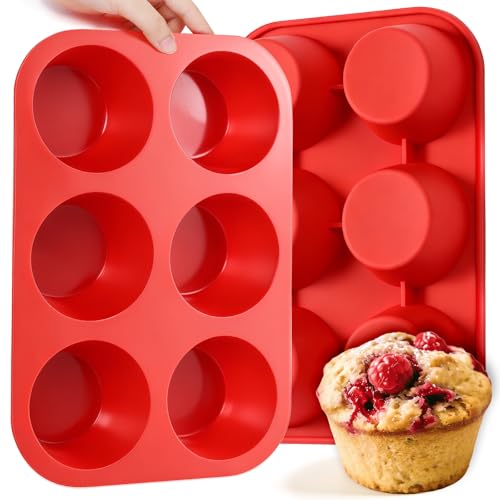 Silicone Jumbo Muffin Pan (2 Count)