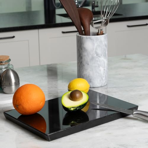 Black Marble Cutting Boards for Kitchen Countertop