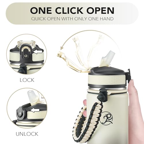 24oz Insulated Stainless Steel Travel Water Bottle