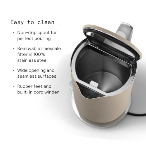 Kettle Electric Stainless Steel Tea Kettle 1.2L