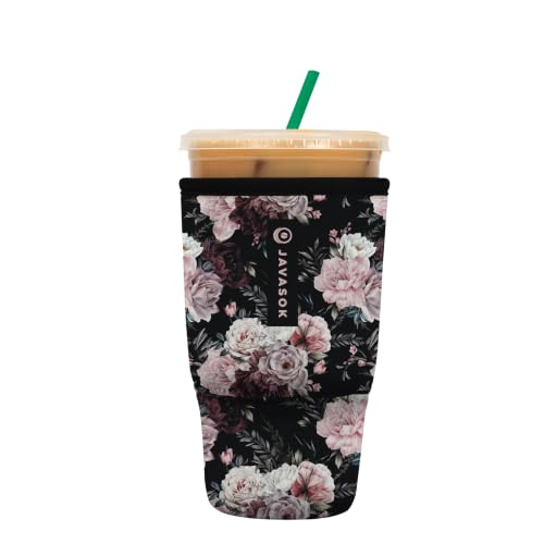 JavaSok Iced Coffee & Cold Soda Insulated Neoprene Cup Sleeve
