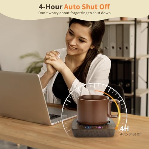 Coffee Mug Warmer & Mug Set