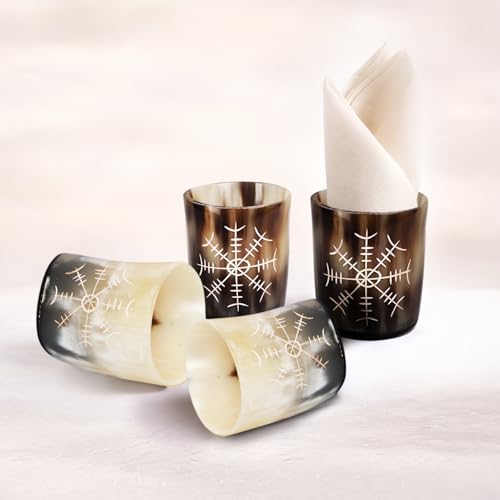 Viking Horn Shot Glasses Set of 12 (12 Count)