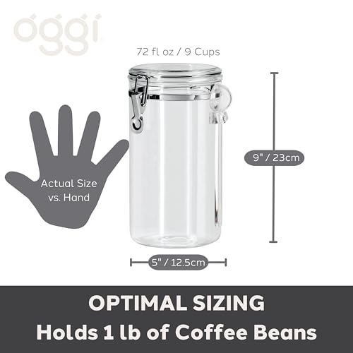 Clear Canister Airtight 72oz