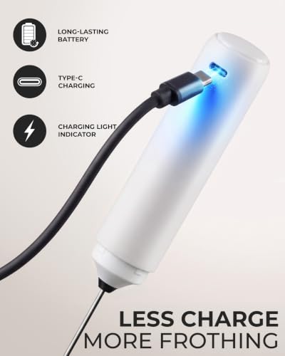 Rechargeable Milk Frother Handheld