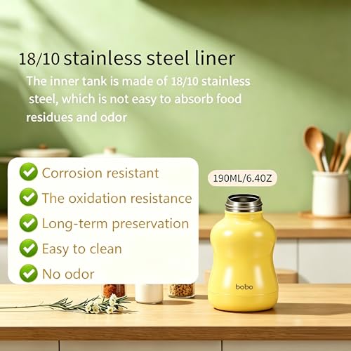 Mini Vacuum Insulated Water Bottle With Bamboo Lid