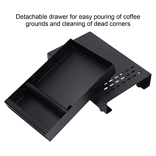 Stainless Steel Coffee Knock Box Drawer With Non Slip Feet