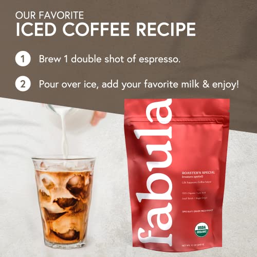 Coffee Half Caff Medium Roast Freshly Ground (12 Ounce)