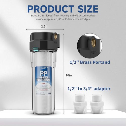 Whole House Water Filter Housing