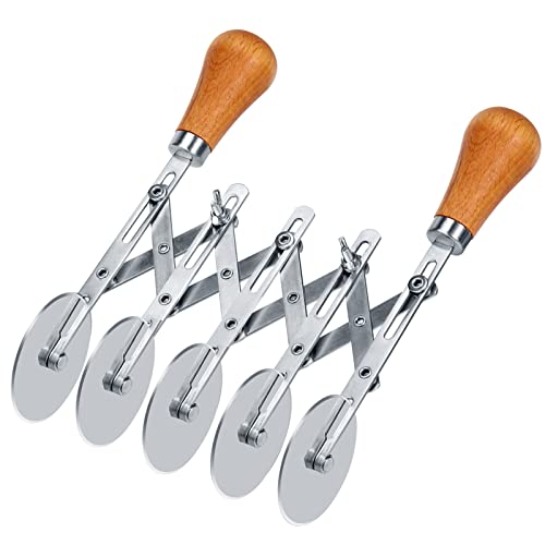 5 Wheel Pastry Cutter Stainless